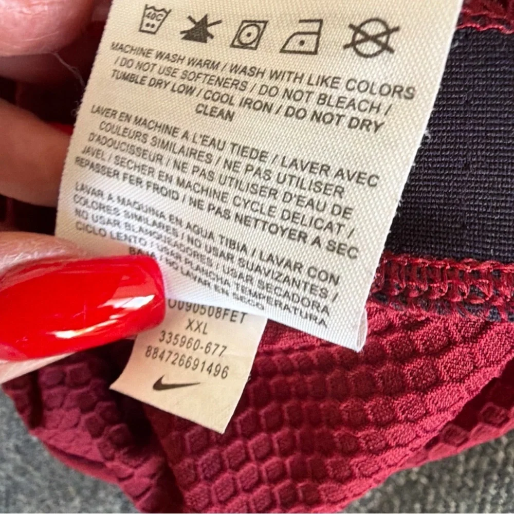 Performance Athletic Heavyweight Big & Tall  Golf Dri-FIT Nike XXL Quarter Zip - Picture 10 of 10